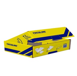 [93684] Scatola spedizioni POSTAL BOX  f.to XS 34x24x6cm BLASETTI