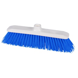 [98152] Scopa HACCP con setole rigide colore blu