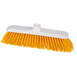 [98153] Scopa HACCP con setole rigide colore giallo