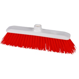 [98154] Scopa HACCP con setole rigide colore rosso