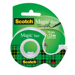 [47676] Nastro adesivo ScotchÂ® Magic 810 19mmx7,5mt con chiocciola