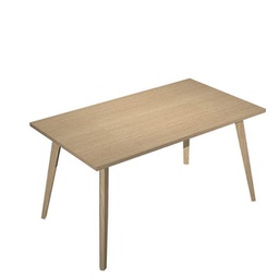 [92455] Scrivania 140x80xH74,4cm Rovere/Rovere Woody