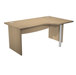 [82952] Scrivania Compact DX fianco pann. L180cm Rovere - AgorA' Direction