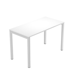 [94405] Scrivania Easy Plus smartw. 120x60x72,5cm bianco