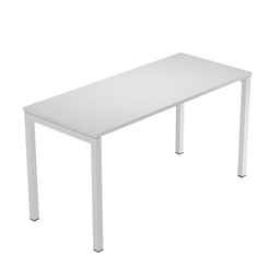 [94412] Scrivania Easy Plus smartw. 140x60x72,5cm grigio