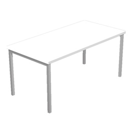 [76750] SCRIVANIA LINEARE 140X80cm GRIGIO - EASY Plus