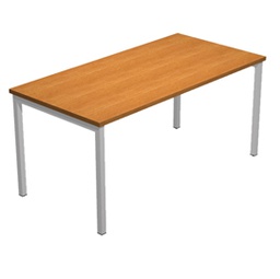 [76747] SCRIVANIA LINEARE 140X80cm NOCE CHIARO - EASY Plus