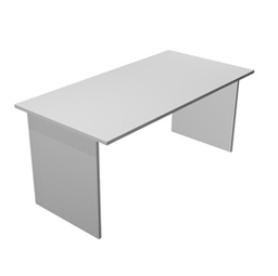 [74339] SCRIVANIA LINEARE 160X80cm GRIGIO - EASY