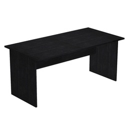 [74338] SCRIVANIA LINEARE 160X80cm NERO VENATO - EASY