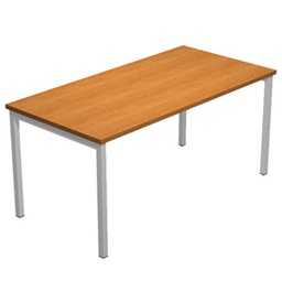 [76752] SCRIVANIA LINEARE 160X80cm NOCE CHIARO - EASY Plus