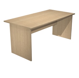 [89516] Scrivania lineare 160X80cm Rovere - EASY