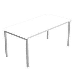 [76756] SCRIVANIA LINEARE 180X80cm BIANCO - EASY Plus
