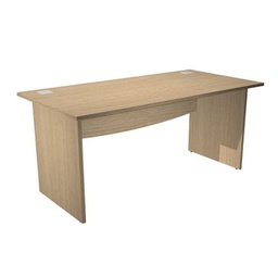 [94436] Scrivania operativa fianchi melaminico 120x80cm H73cm rovere AgorA' Basic