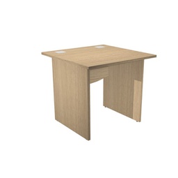 [94434] Scrivania operativa fianchi melaminico 80x80cm H73cm Rovere AgorA' Basic