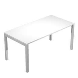 [79901] SCRIVANIA SINGOLA 160X80cm BIANCO - AGORA'
