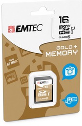[EMTS16GHC10GP] SDHC EMTEC 16GB CLASS 10 GOLD +