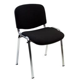 [95688] SEDIA ATTESA Dado No Flame NERO/CROMATO senza BRACCIOLI D5C