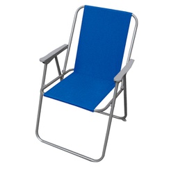 [91693] Sedia pieghevole blu Relax