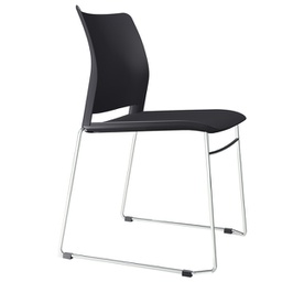 [93828] Seduta attesa Alpha APS nero senza braccioli