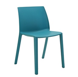 [92355] Seduta attesa Dora DOR turchese senza braccioli