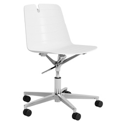 [96482] Seduta home/office Mindy MNGP bianco senza braccioli