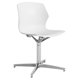 [96487] Seduta home/office No Frill NFG bianco senza braccioli