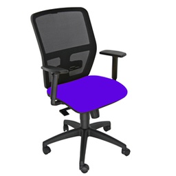 [81988] Seduta operativa ergonomica Kemper A Blu c/bracc.reg.
