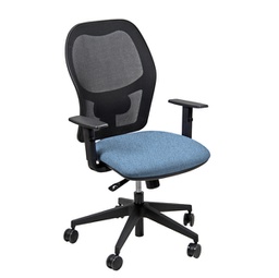 [93819] Seduta operativa Hubble HUHU 4 blocchi celeste con braccioli regolabili