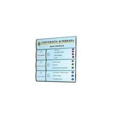 [50473] SEGNALETICA A PARETE 15X21CM PROFILO SILVER ARKOS(delist