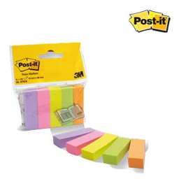 [32227] SEGNAPAGINA Post-it® 670-5 (500FG 5COLORI INDEX 15X50MM IN CARTA