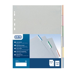 [37496] SEPARATORE 22X30 6 TASTI PPL NEUTRO SEPAREX FAVORIT 152/