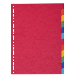 [71843] SEPARATORE A4-Maxi A 12TACCHE in CARTONCINO RICICLATO 220gr FOREVER