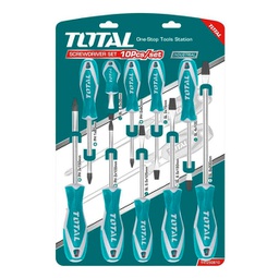 [95088] Set 10 Cacciaviti Professionali Total