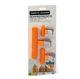 [89846] Set 3 Pinzoni chiudi pacco Semprefresco Perfetto