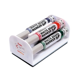 [86850] Set 4 marcatori Maxiflo MWL5M 6mm assort. + cancellino Pentel
