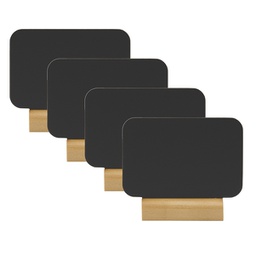 [90157] Set 4 mini lavagne segnaposto 7,5x9cm Securit