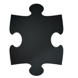 [90138] Set 6 Lavagne XXL Puzzle 40x29,6cm da parete Securit