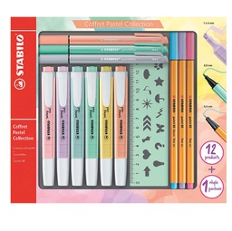 [93162] Set Coffret Pastel Collection Stabilo