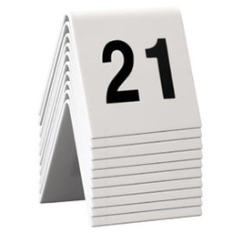 [74554] SET da 21 a 30 NUMERI PER I TAVOLI Securit