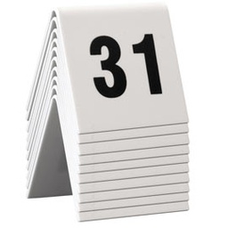 [74555] SET da 31 a 40 NUMERI PER I TAVOLI Securit