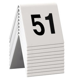 [74557] SET da 51 a 60 NUMERI PER I TAVOLI Securit