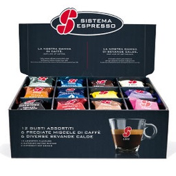 [79465] SET DEGUSTAZIONE 36 CAPSULE ASS. CAFFE' E BEVANDE ESSSE CAFFE'