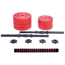 [95881] SET PESI con ASTA e MANUBRI da Kg.17