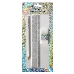 [97005] Set riga 20cm, matita e gomma Chiara Ferragni collezione 2023
