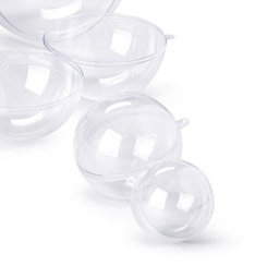 [73940] SFERA APRIBILE in POLISTIRENE TRASPARENTE D60mm RI.PLAST