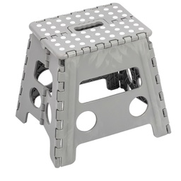 [97450] Sgabello Clic Clac alto grigio 30x22x32cm