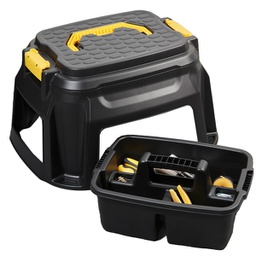 [97452] Sgabello e cassetta per attrezzi 2 in 1 HW125