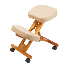[87713] Sgabello ergonomico bianco Minneapolis F2902