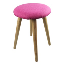 [97368] Sgabello KD in legno D 30,5 x 43,5h cm fuxia