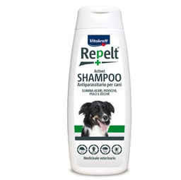 [91982] Shampoo antiparassitario per cani f.to 250ml - Repelt